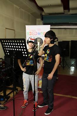 张杰谢娜幸福搭档 特别献声音乐之声公益主题曲