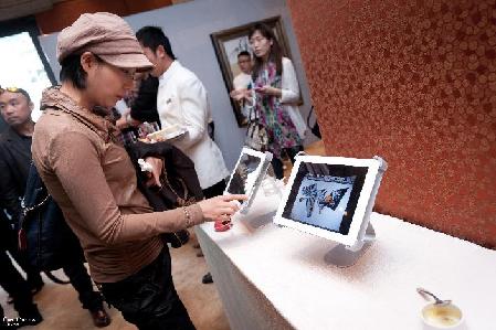 中国艺术家首次iPad数字作品集发布