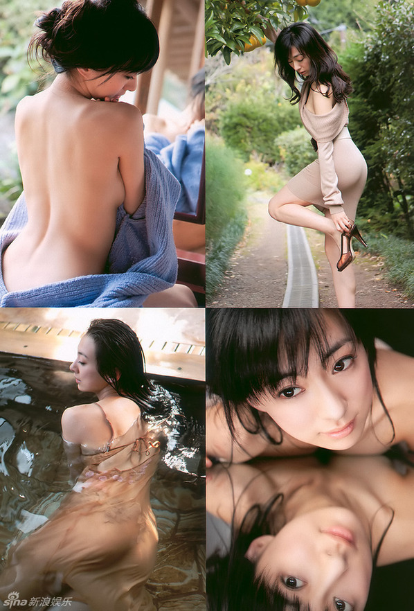 34岁日本女星梅宫万纱子大尺度全裸写真曝光(图)