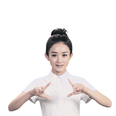 赵丽颖萌萌哒表情包大放送 原来表情才最考验演技
