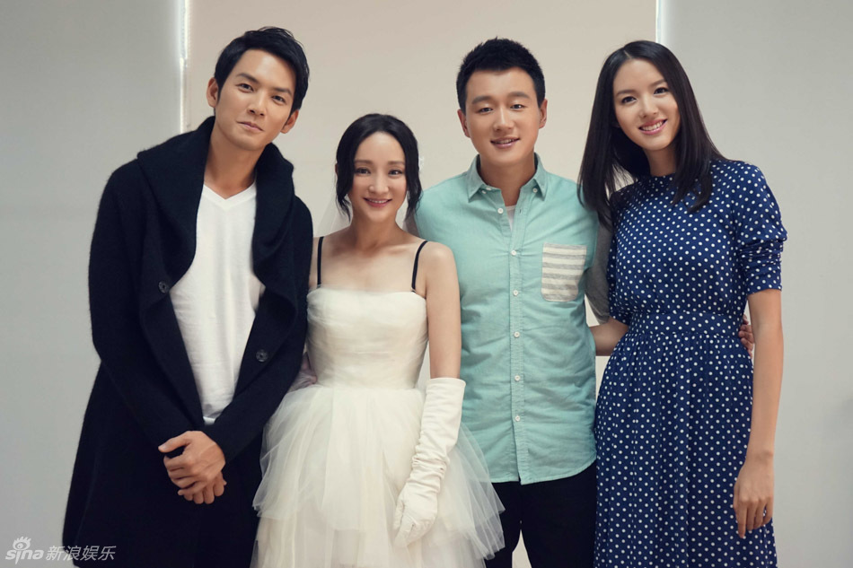 40岁周迅扮小没压力 披婚纱求婚钟汉良