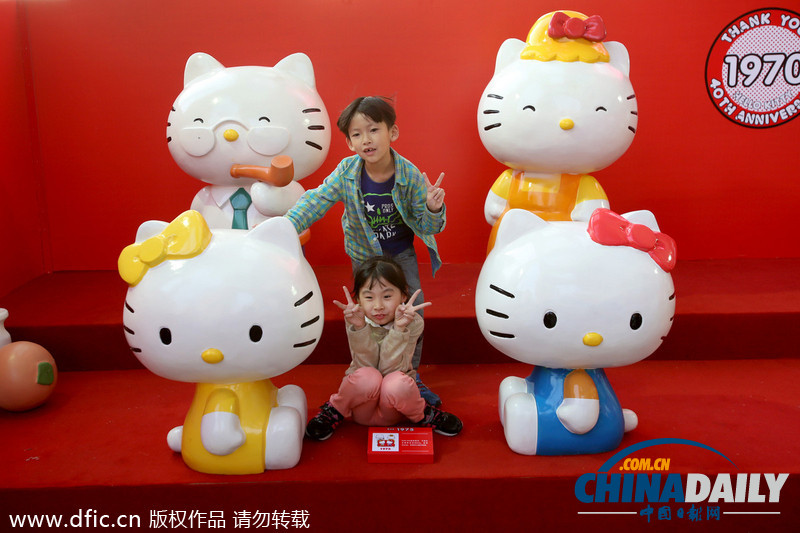 Hello Kitty四十周年展上海开展 萌化人心