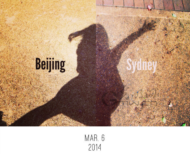 两名女孩PS北京与悉尼跨国“双重生活”