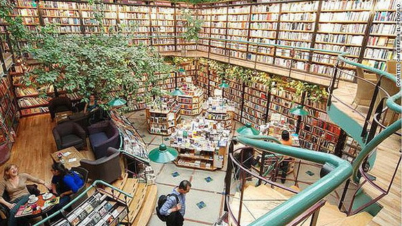 盘点全球最美书店:台北诚品、广州1200及南京