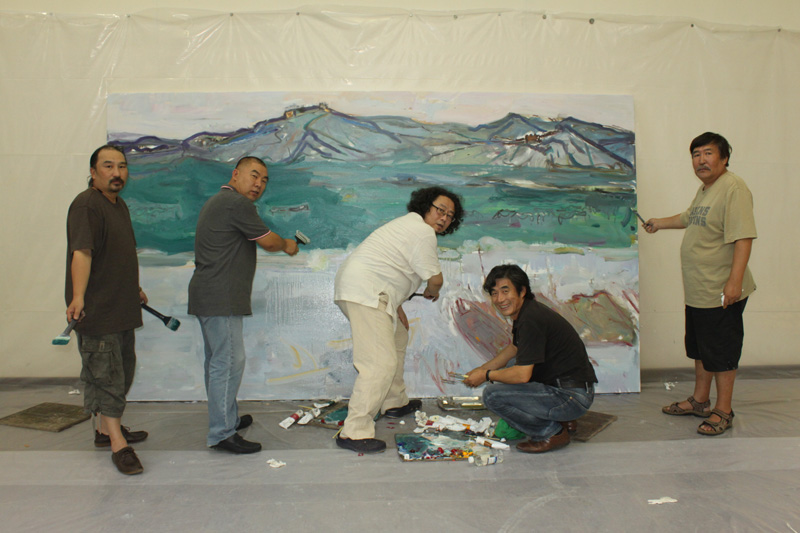 《游牧与漂流》名家油画联展9月27日将在国家大剧院举行