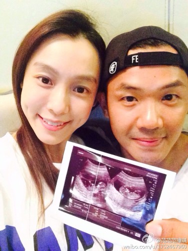 38岁范玮琪自然受孕怀双胞胎 预产期在2月底