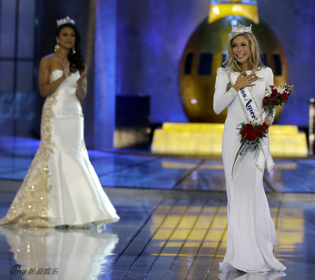 2015美国小姐出炉 22岁纽约女孩夺冠