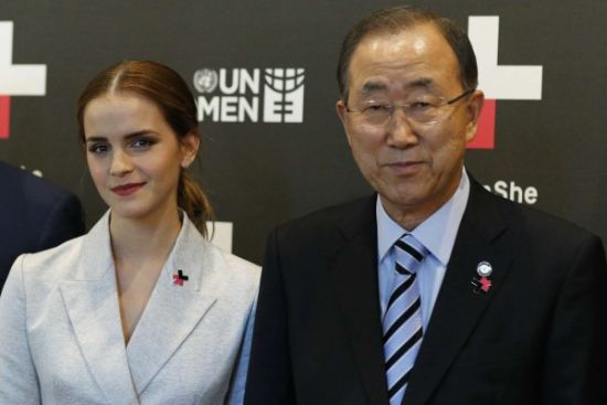 “赫敏”沃特森联合国演讲 谈性别歧视