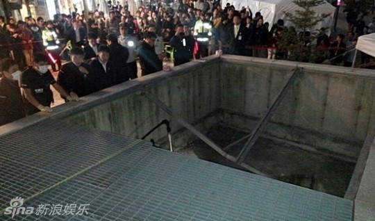 韩演出场地塌陷16人死亡 求救声被音乐盖过