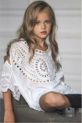 俄罗斯9岁小萝莉成国际超模 被誉世界最美少女