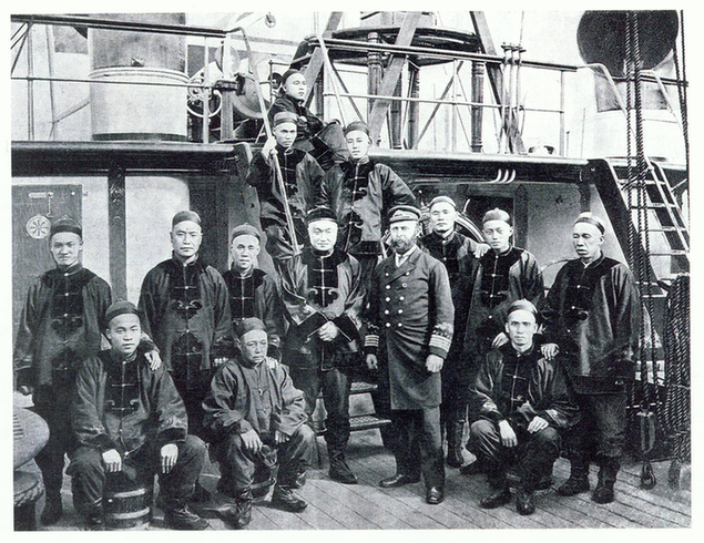 甲午战争中北洋水师里的外国人