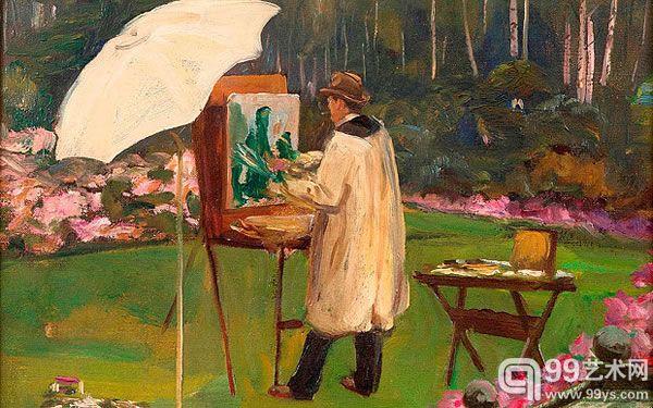 丘吉尔逝世50周年 其37件画作变身“国家宝藏”