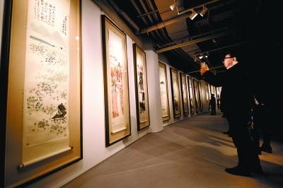 齐白石最大画作60年首亮相 或史上最贵中国艺术品