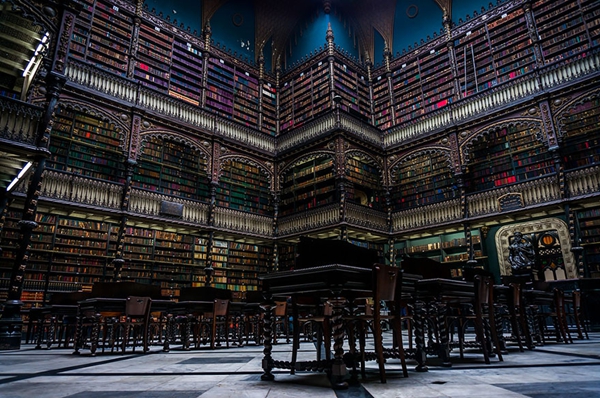世界最美图书馆：布拉格一图书馆华美壮观