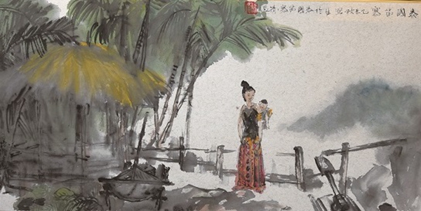 中国日报“国墨国色海外行” 呈献中国画家眼中的泰国