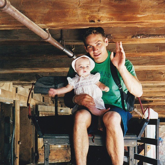 “速7”男星保罗·沃克去世两周年 爱女分享有爱照片引唏嘘
