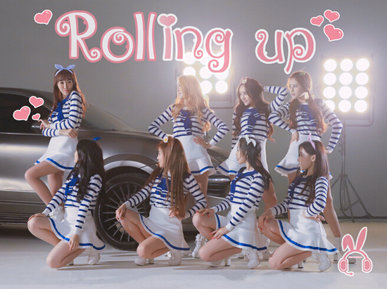 O2O Goddess《Rolling up》MV首发 元气少女带你大胆追爱