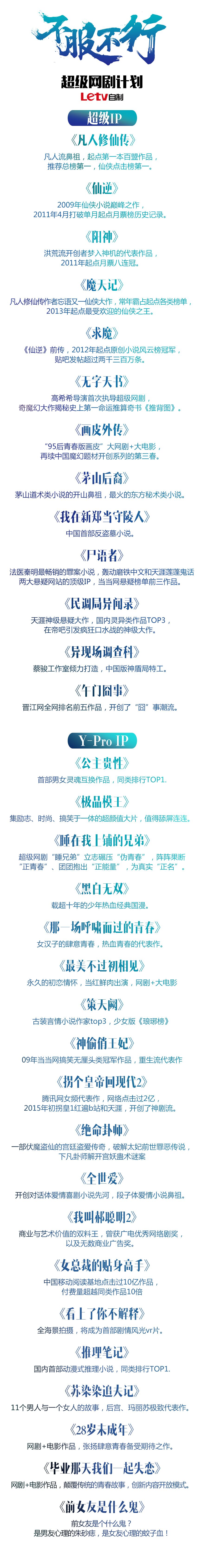 30 大剧全年无休 乐视生态自制不霸屏无未来