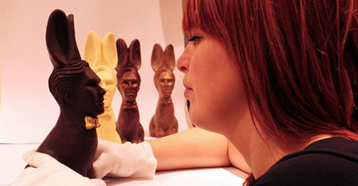 复活节将至，这只巧克力“本尼兔”你舍得吃吗？