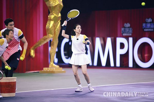 《来吧冠军》李娜姜山荧屏首秀 能力惊人段子满天飞