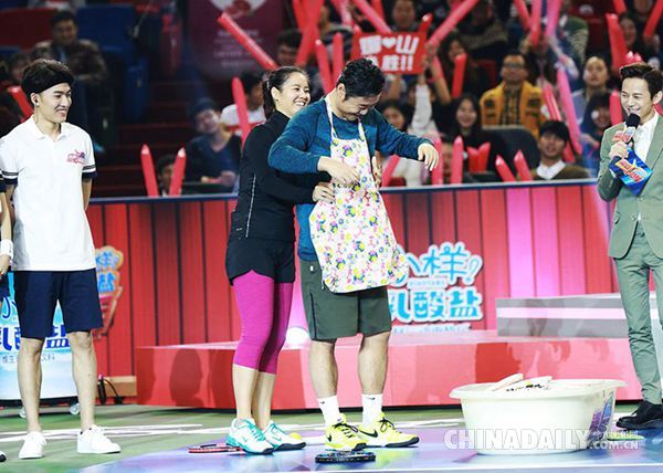《来吧冠军》李娜姜山荧屏首秀 能力惊人段子满天飞