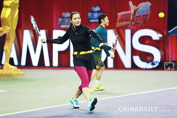 《来吧冠军》李娜姜山荧屏首秀 能力惊人段子满天飞