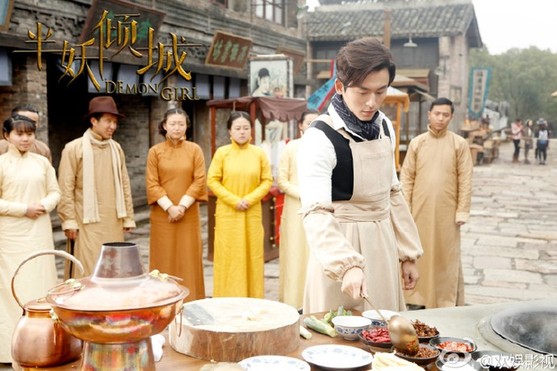 于正《半妖倾城》为张哲瀚定制角色 创新打造民国版宋仲基