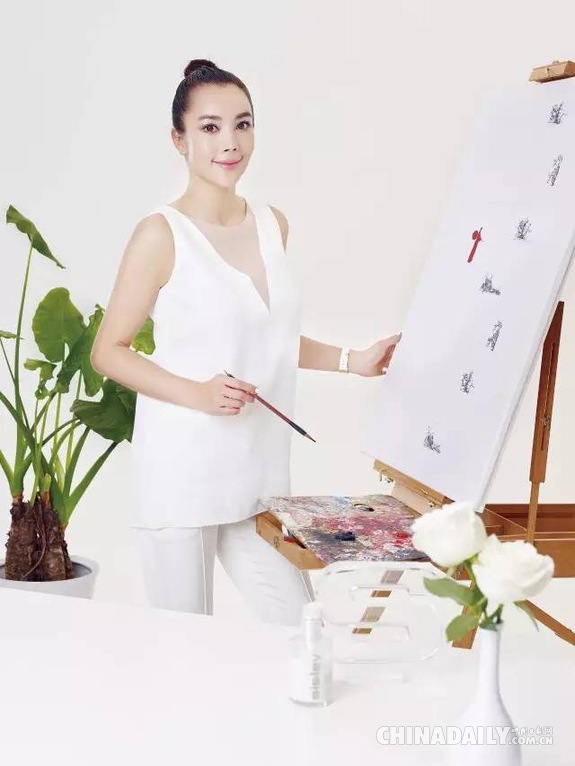 Sisley中国十周年与李晓玲合作推出“跨界艺术定制瓶”