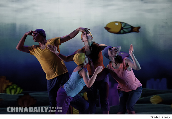 西班牙3D交互创意儿童剧《嗨！大鲸鱼》引领儿童剧技术革命