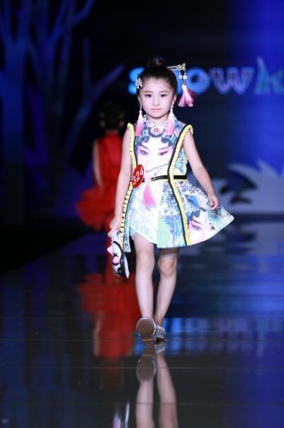 Showkids小超模杨壹然即将亮相盖娅传说大秀