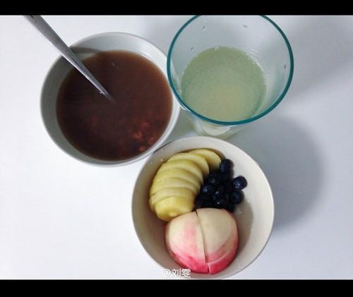 刘雯食谱曝光 网友：超模不是一般人能当的(图)