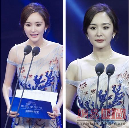 明星P图哪家强? 杨幂无PS显老赵丽颖没差(组图)
