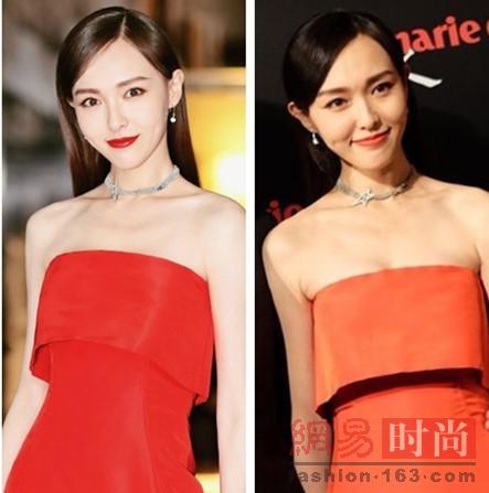 明星P图哪家强? 杨幂无PS显老赵丽颖没差(组图)