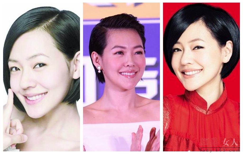 孙俪桂纶镁梁咏琪 盘点娱乐圈经典短发女神