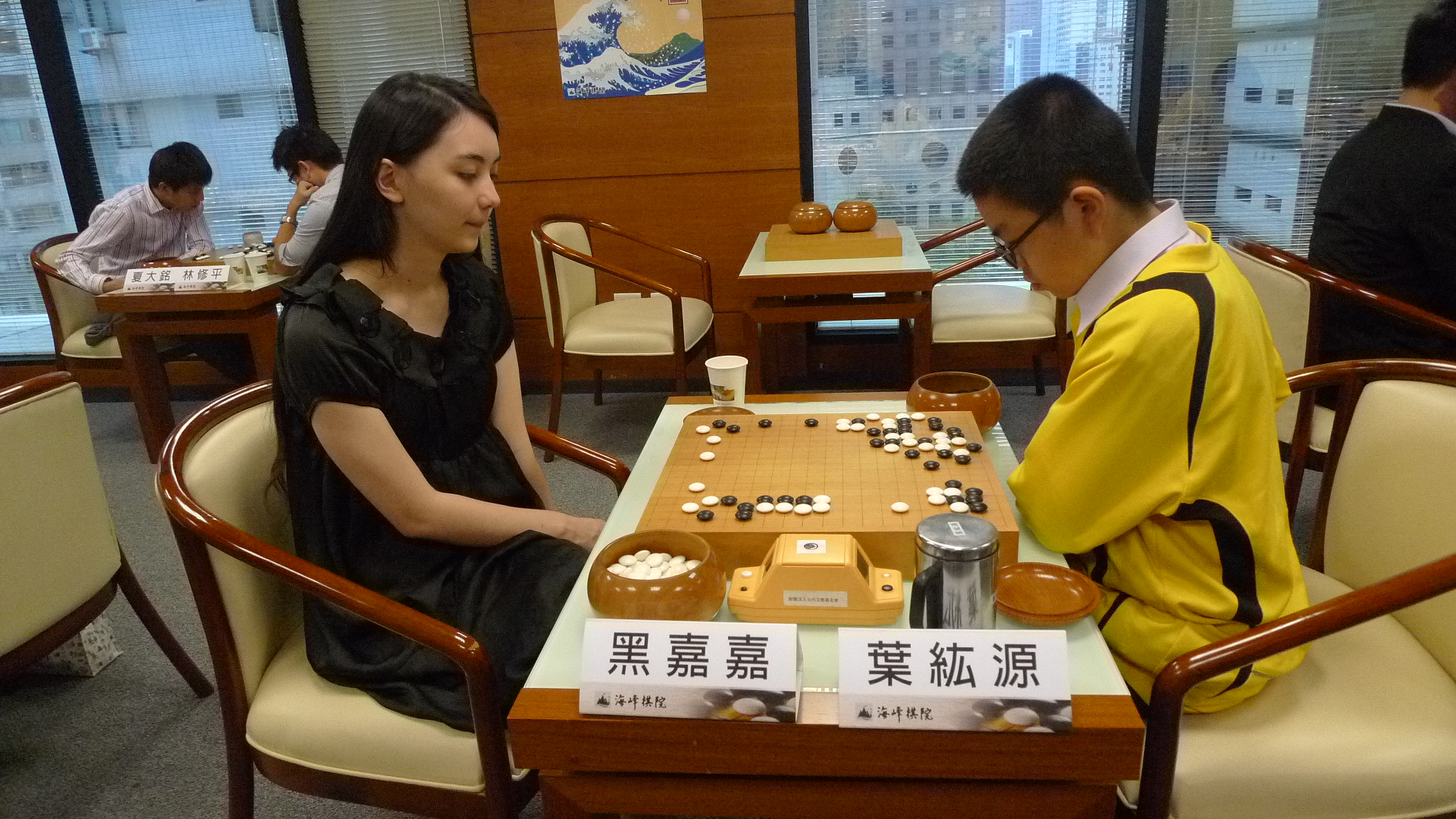 围棋混血美女颜美如仙 曾胜