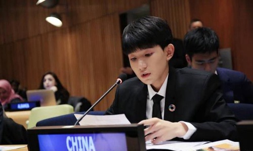 TFboys王源联合国飙英语 细数那些外语6得不行的明星