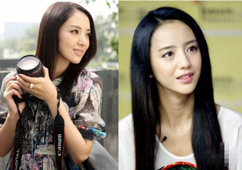 曹云金孙悦王珞丹白百合神撞脸 娱乐圈