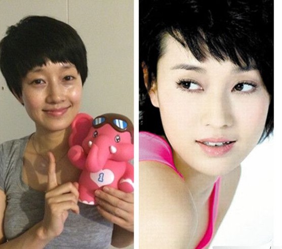 不化妆的女星 张馨予董卿李小璐马伊琍变样了吗