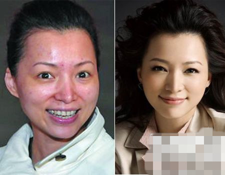 不化妆的女星 张馨予董卿李小璐马伊琍变样了吗