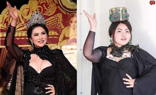 泰国胖妞Cosplay韩星 过于廉价而走红
