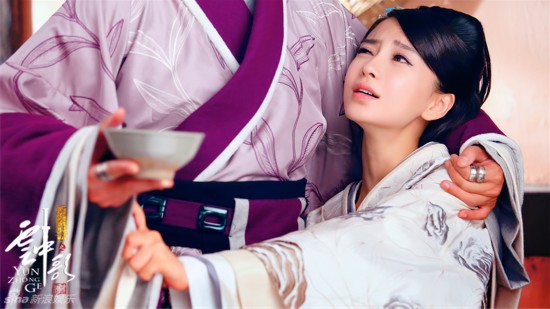赵丽颖baby争《诛仙》女主 赵丽颖angelababy谁美？
