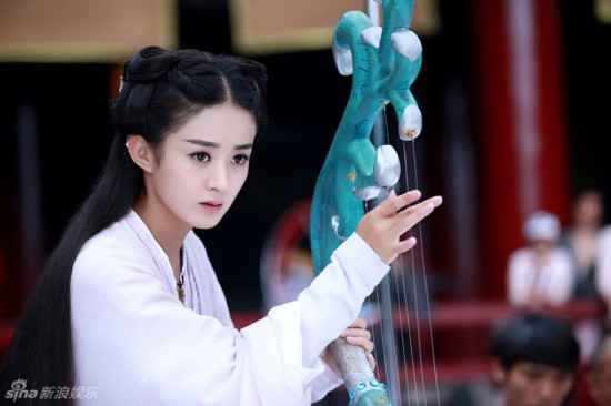 赵丽颖baby争《诛仙》女主 赵丽颖angelababy谁美？