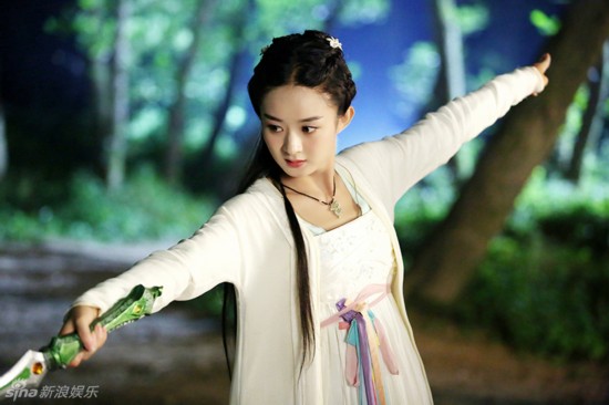赵丽颖baby争《诛仙》女主 赵丽颖angelababy谁美？