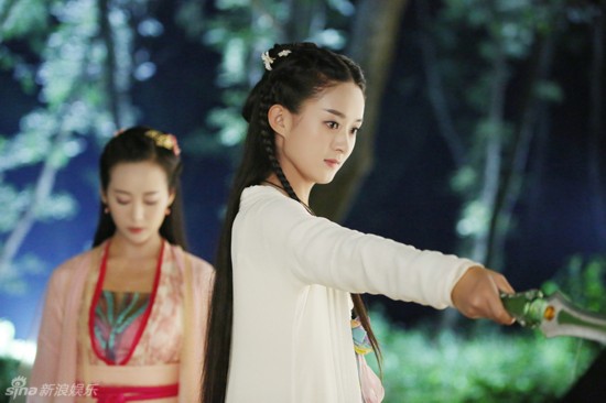 赵丽颖baby争《诛仙》女主 赵丽颖angelababy谁美？