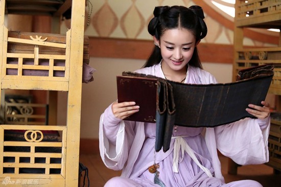赵丽颖baby争《诛仙》女主 赵丽颖angelababy谁美？
