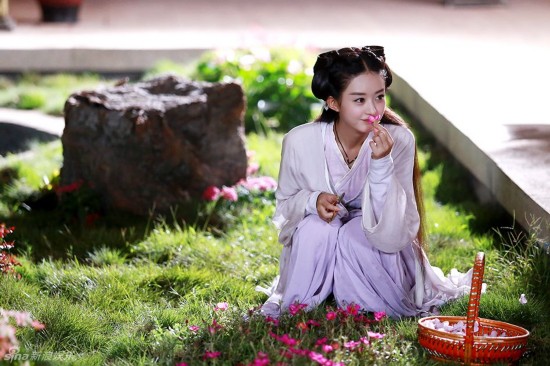 赵丽颖baby争《诛仙》女主 赵丽颖angelababy谁美？