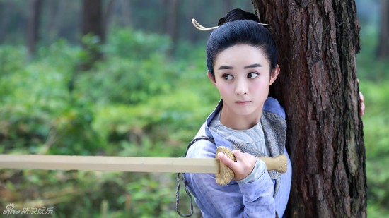 赵丽颖baby争《诛仙》女主 赵丽颖angelababy谁美？