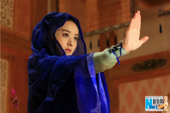 赵丽颖baby争《诛仙》女主 赵丽颖angelababy谁美？