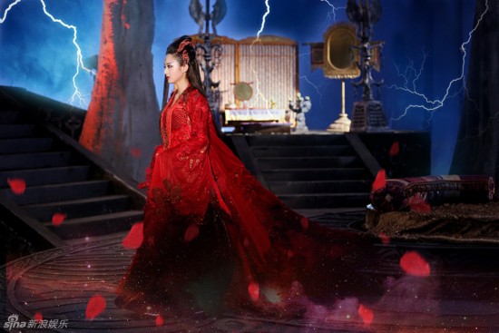 赵丽颖baby争《诛仙》女主 赵丽颖angelababy谁美？