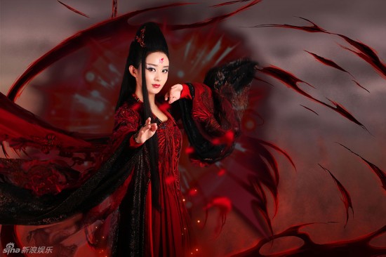 赵丽颖baby争《诛仙》女主 赵丽颖angelababy谁美？